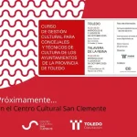 Curso de Gestión Cultural para Concejales y Técnicos de Cultura de los Ayuntamientos de la Provincia de Toledo