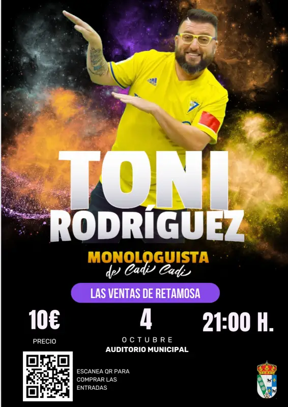 Monologista Toni Rodríguez