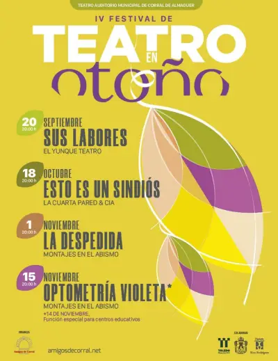 IV Festival Teatro en Otoño de Corral de Almaguer: Optometría Violeta