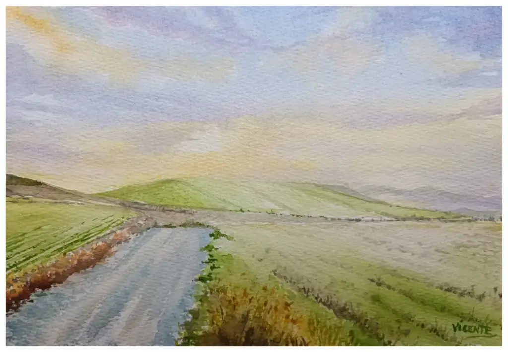 Los cielos de Cobisa Exposición 'Entre el Cielo y la Tierra', de Vicente Carmena, en el Sitio Histórico de Santa María de Melque