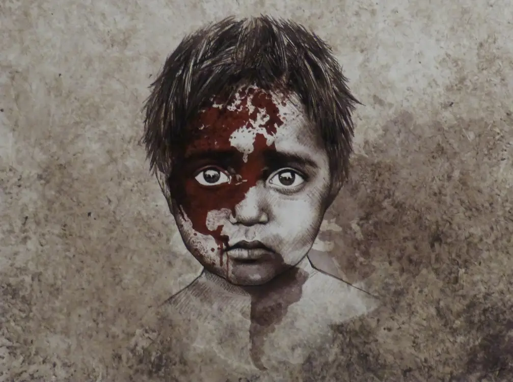 Capitalismo Estaciones del arte - Pintura 'Capitalismo' del pintor Luiso García.