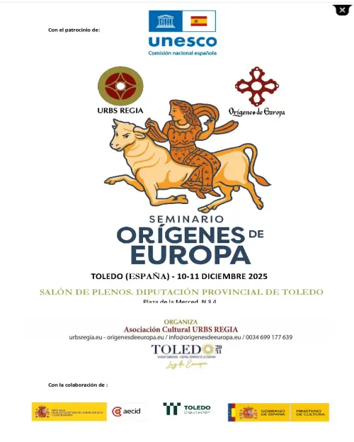 I SEMINARIO INTERNACIONAL “ORÍGENES DE EUROPA”