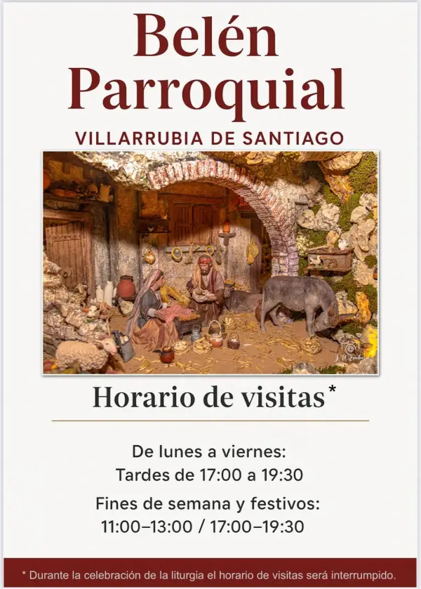 Belen Parroquial en Villarrubia de Santiago