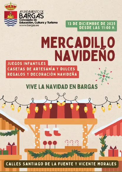 Mercadillo Navideño en Bargas