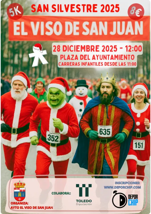 San Silvestre 2025 El Viso de San Juan