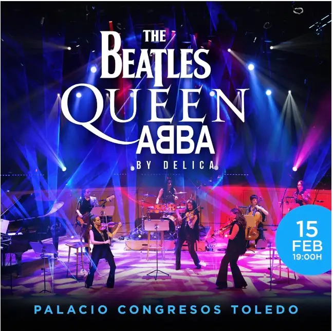 Concierto “The Beatles, Queen & ABBA by Delica”