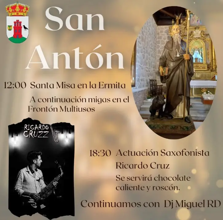 Festividad de San Antón en Cuerva