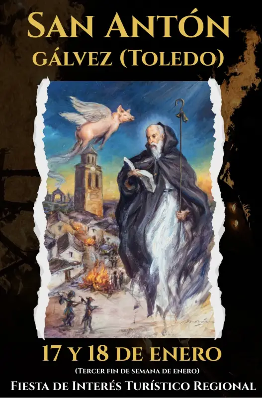 Festividad de San Antón en Gálvez