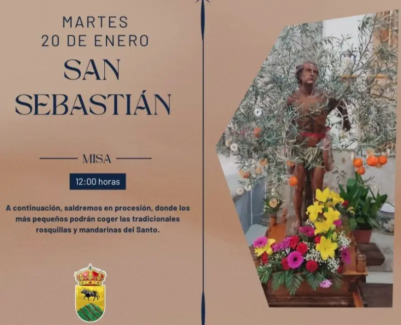 Celebración de San Sebastián en Menasalbas