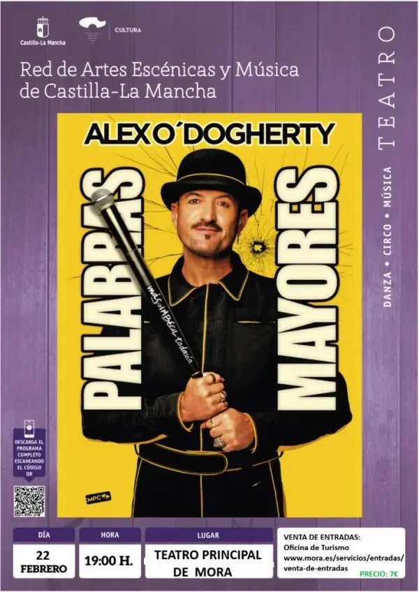 Teatro "Palabras Mayores" en Mora