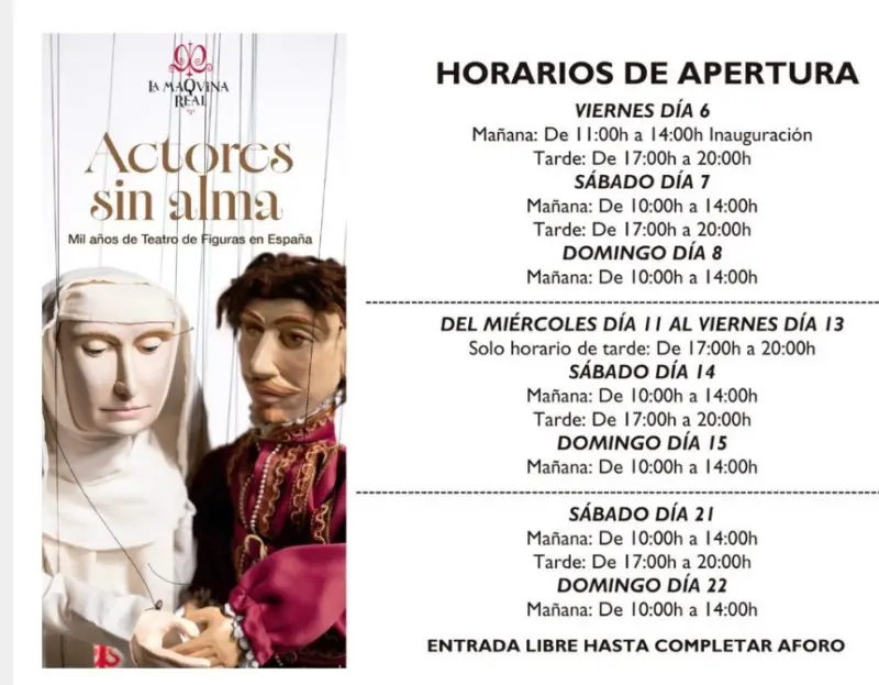Exposición Actores sin alma. Mil años de teatro de figuras en España.