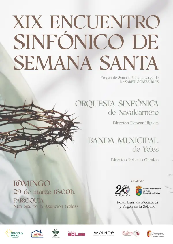 XIX Encuentro Sinfónico de Semana Santa de Yeles