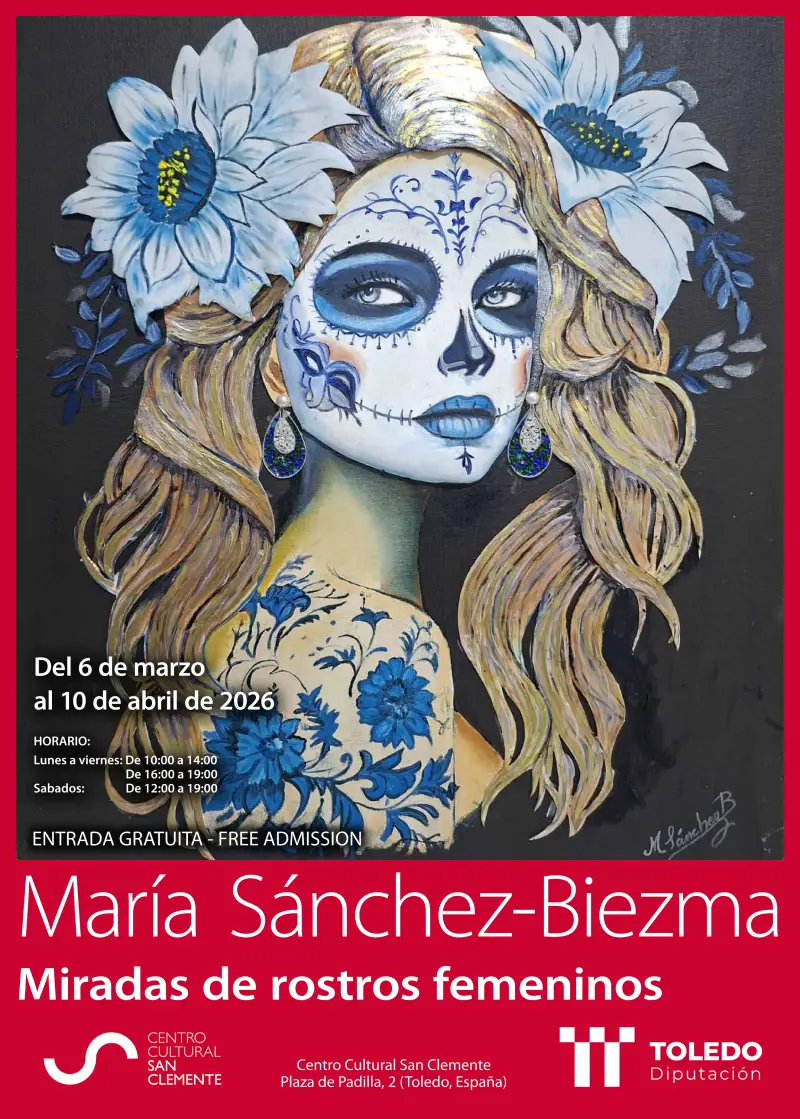 Exposición "Miradas de rostros femeninos” de María Sánchez-Biezma