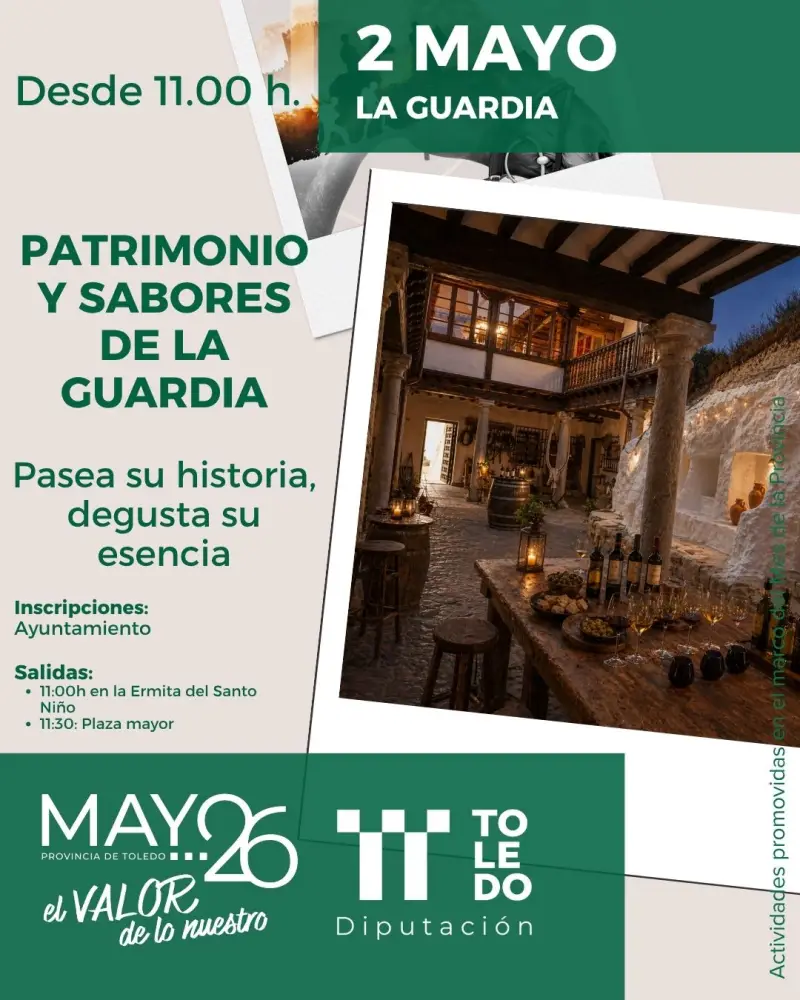 Patrimonio y sabores de La Guardia