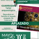 Taller arqueológico para familias en Guarrazar