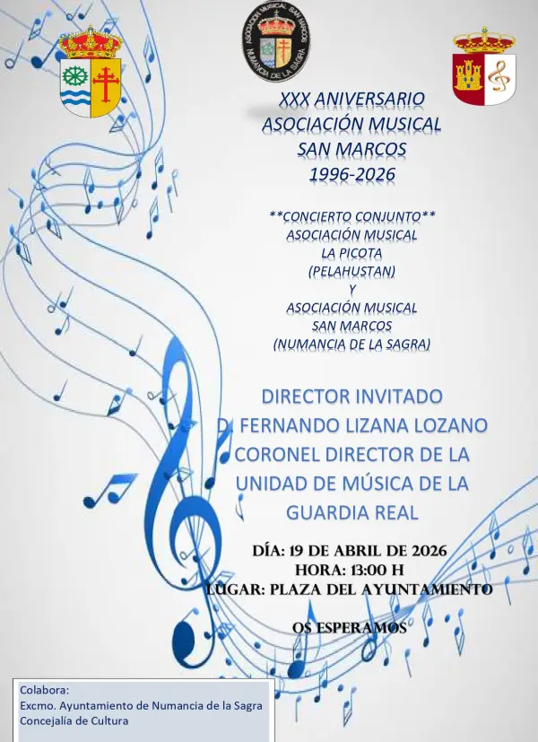 Concierto XXX aniversario de la Asociación Musical San Marcos