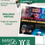 Realidad virtual: viaje al espacio