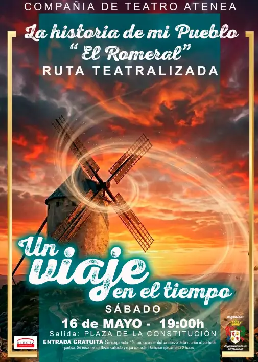 Ruta teatralizada: “La historia de mi pueblo: El Romeral”