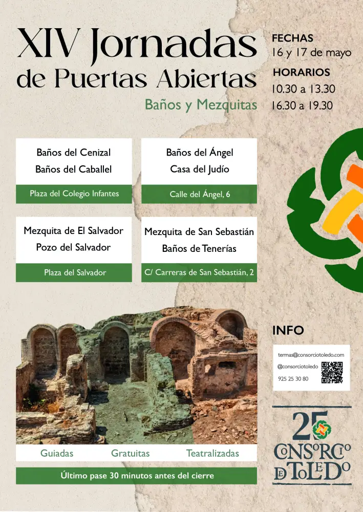 XIV Jornadas de Puertas Abiertas Baños y Mezquitas
