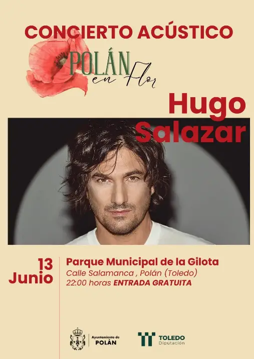 Concierto acústico “Polán en Flor” - Hugo Salazar