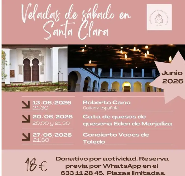 Veladas de sábado en Santa Clara