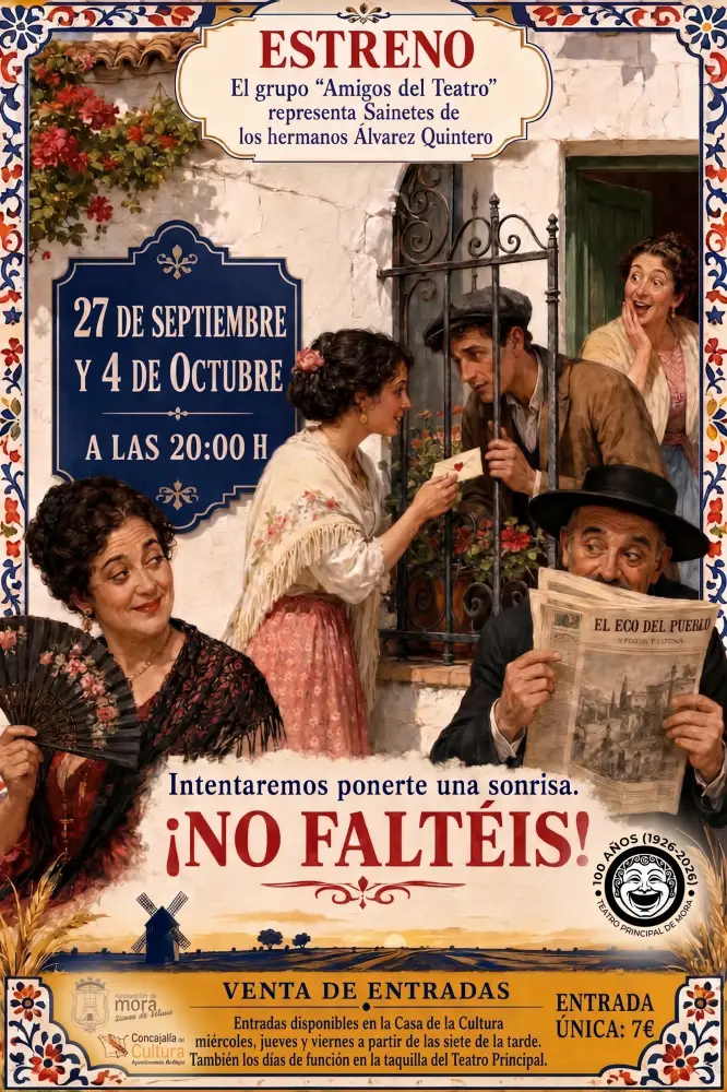 Teatro 'Sainetes' de los hermanos Álvarez Quintero